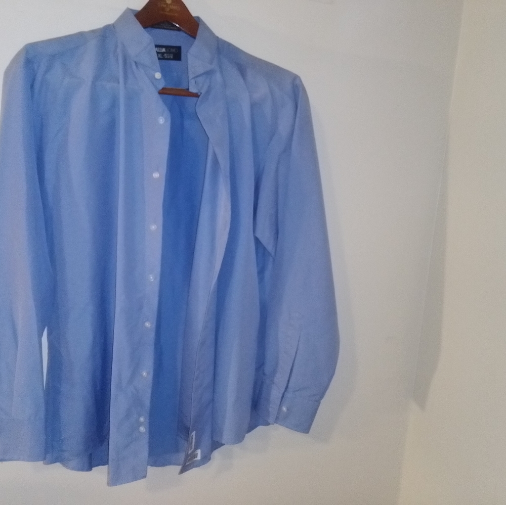 Blue Tuxedo Shirt, TALLIA UOMO